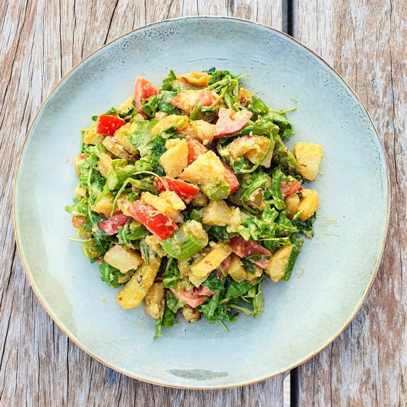 Warm Asparagus & Potato Salad